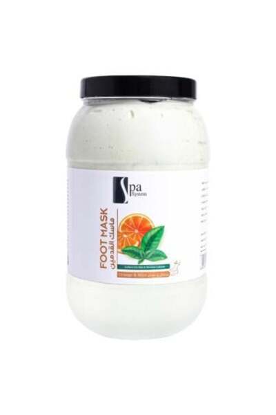 Spa System Spa System Orange & Mint Foot Mask - 4 Liters