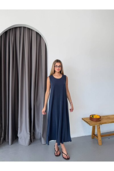 HKT HAK TEKSTİL Women's Modal Single Jersey Dress