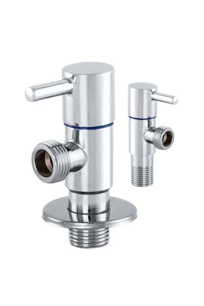 Granitan Supapă unghiulară pentru robinet baie/bucătărie, alamă, 1/2" x 1/2"