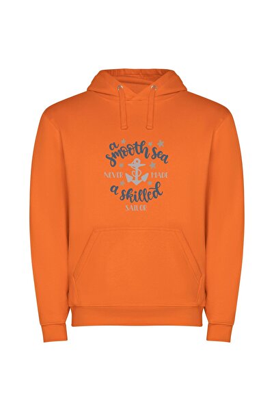 iLovePrints Sailor's Skillful Smooth Design Φούτερ με κουκούλα σε χρώμα Πορτο...