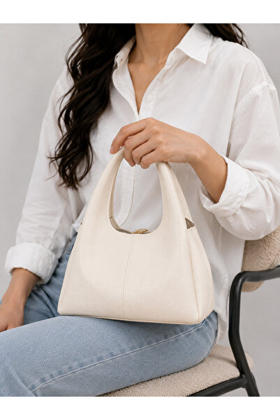 Mojeva Rika Zipper Detailed Women's Hand & Shoulder Bag