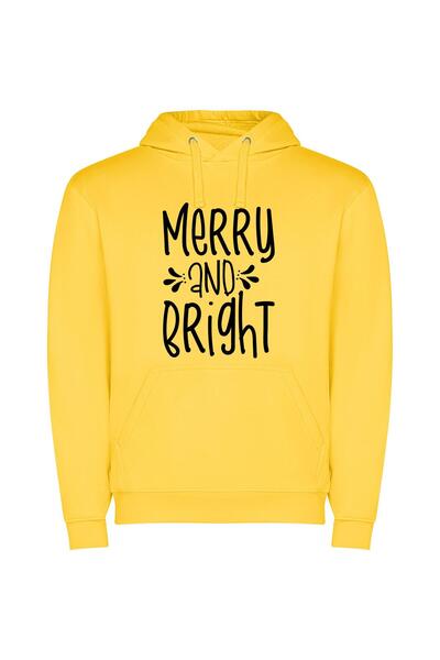 iLovePrints Luminous Delight Φούτερ με κουκούλα σε χρώμα Κίτρινο