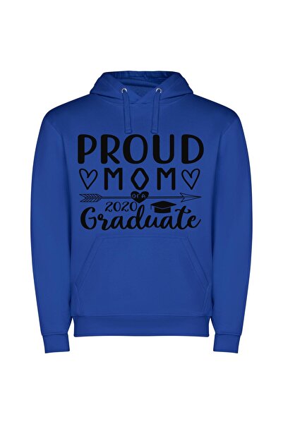 iLovePrints Endearing Generations: Proud Legacy Φούτερ με κουκούλα σε χρώμα Μπλε