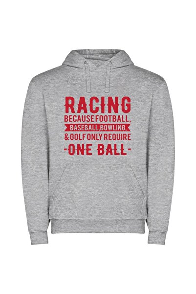 iLovePrints Ultimate Speed Thrills Φούτερ με κουκούλα σε χρώμα Γκρι