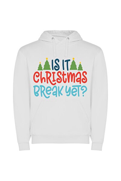 iLovePrints Festive Await: Shutterstock Inspiration Φούτερ με κουκούλα σε χρώ...