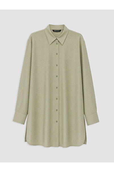 LC Waikiki Green Women's Shirt Tunic