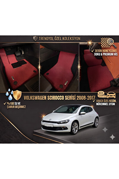 8D OTO PASPASI VOLKSWAGEN VW SCİROCCO SERİSİ 2008 - 2017 PREMİUM ARACA ÖZEL E...