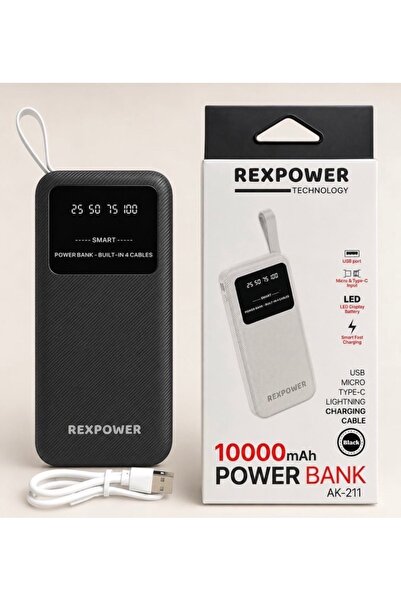 10000mAh Taşınabilir Güç Bankası