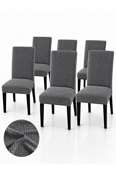 delfin HomeRoy Set 6 Huse Scaune Universale Supra - Elastice – Set 6 bucati