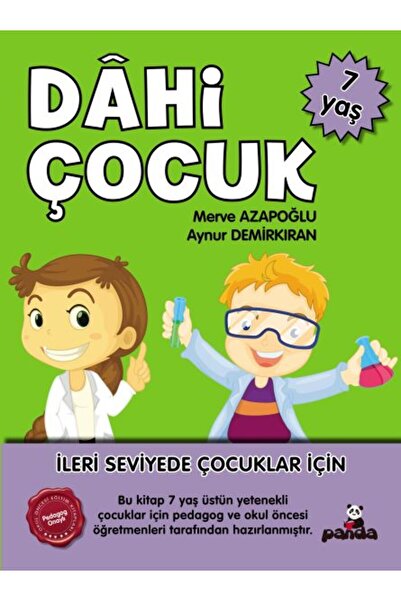 Beyaz Panda Yayınları العبقرية الصبي 7 سنوات من العمر
