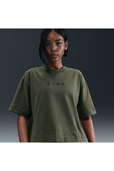 Nike Sportswear Luxe Ss Tee Boxy Kadın Tişört REDSPORT