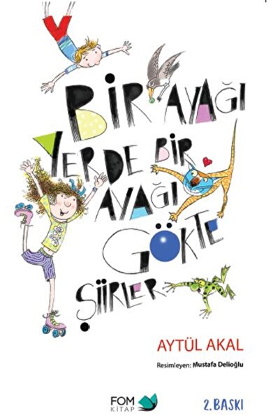FOM Kitap قدم على الأرض قدم في السماء قصائد