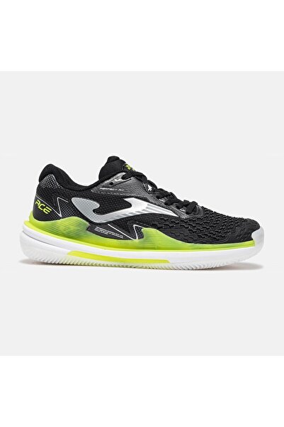 Joma حذاء تنس نسائي من TACLW2601C Ace Toprak Court - أسود/أصفر