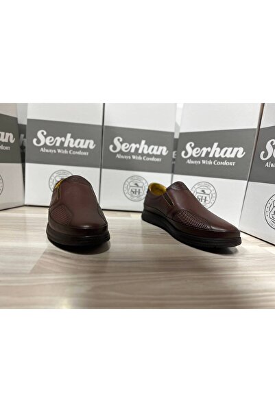 Serhan Ayakkabı Serhan 429-B Genuine Leather Casual Comfortable Men's Shoes