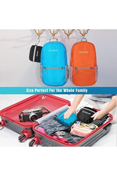 ZOMAKE 20L Lightweight Packable Backpack, Small Foldable Hiking Daypack - Poc...