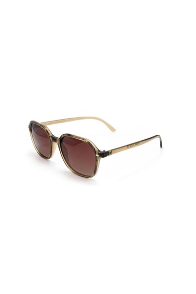 Pulsar Pg1089 C211 Çokgen Unisex Polarize Kahverengi Güneş Gözlüğü