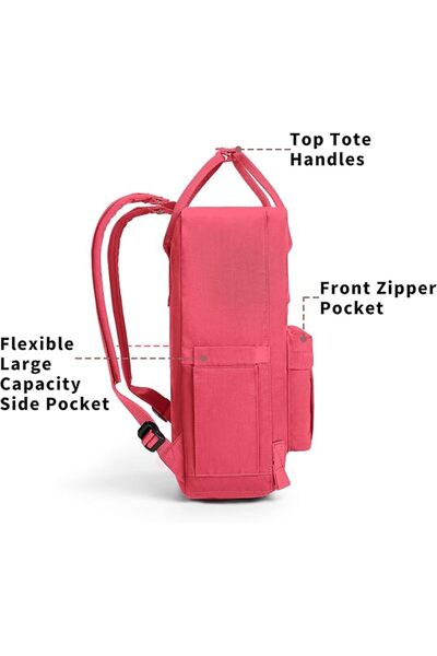 KALIDI Unisex Lightweight Backpack School Bag Water-resistant Casual Rucksack...