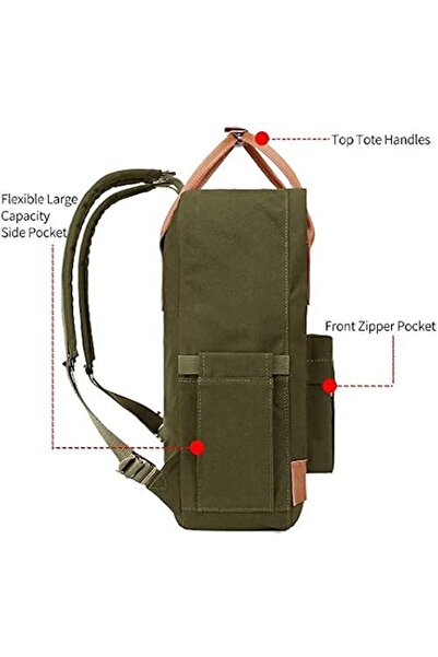 KALIDI Unisex Lightweight Backpack School Bag Water-resistant Casual Rucksack...