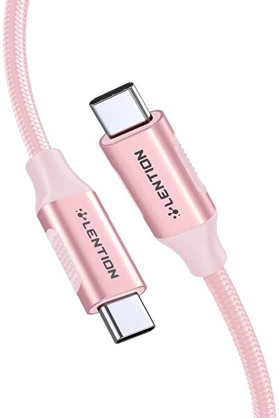 LENTION USB C 3.1 Gen 2 Cable, 100W Charging, 10Gbps Data, 4K@60Hz HDMI Braid...