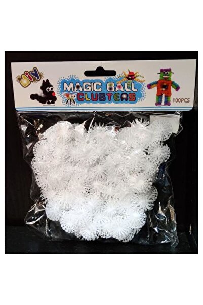 Generic (Unbranded) Grupuri de bile magice DIY - Alb