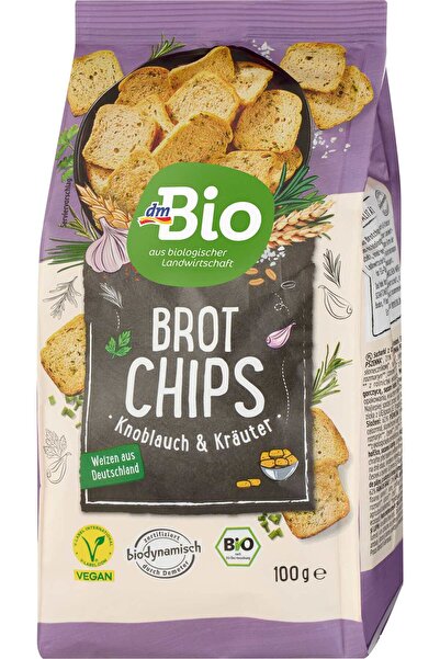 OEM Crispy bread snacks with garlic and herbs, 100 g