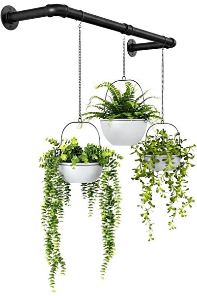 Bamworld Hanging Planters for Indoor Plants Plant Holder for Window Ceiling F...