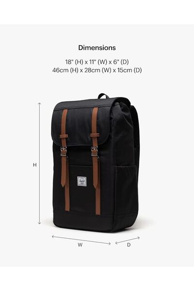 Herschel Supply حقيبة ظهر هيرشيل للبالغين من الجنسين (عبوة واحدة)