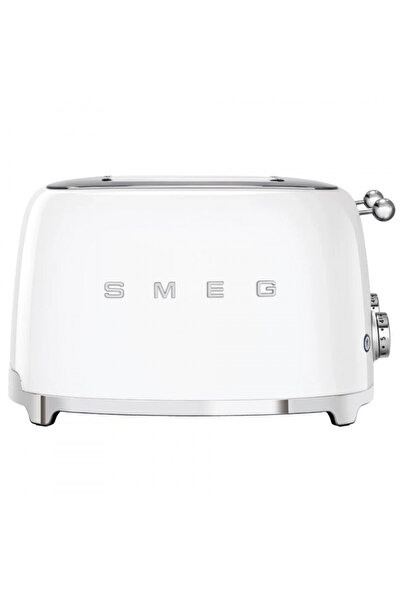 SMEG Prăjitor de pâine stil anii '50 TSF03WHEU, 2000 W, 4 felii, 6 nivele, Ta...