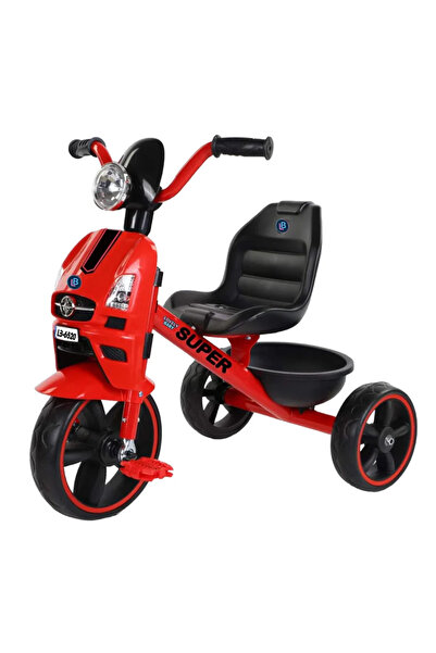 Leno دراجة ثلاثية العجلات للأطفال - دراجة على طراز فيسبا مع أضواء وموسيقى وعج...