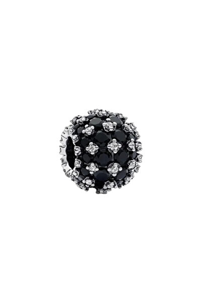 OEM Charm Talisman cu Pietre Negre