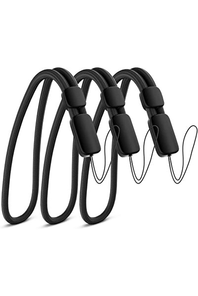 KASTWAVE Hand Wrist Strap Lanyard, 3 Pack 7.87 inch Adjustable Nylon Wristlet...