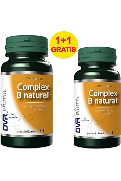 DVR Pharm Премиум екстракт от мая Б-комплекс, опаковка от 2 бутилки, 90 капсули