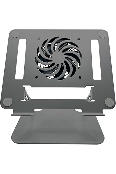 GENERAL Laptop Cooling Stand for Desk Adjustable Ergonomic with Anti-Slip Pad...