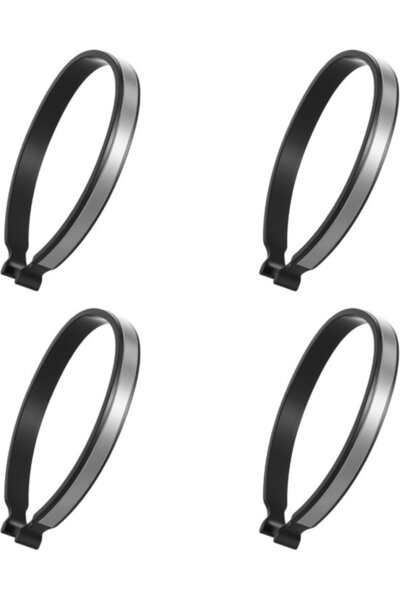 Morvena Picks Pachet de 4 cleme universale reflectorizante pentru pantaloni d...