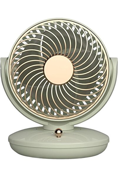 Morvena Picks Ventilator de masă fără fir de 6 inchi, mini ventilator USB, 3 ...
