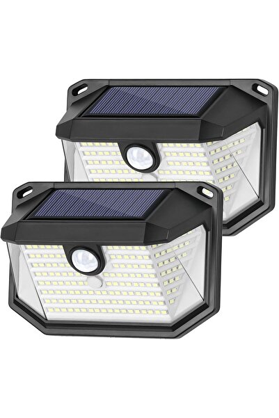 STARSTAR Solar-Powered Outdoor Lights, 2-Pack, Ultra-Bright 178 LED Beads, Mo...