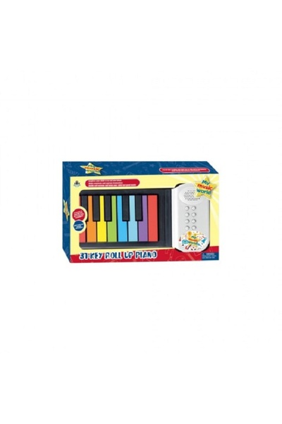 Noname Piano with 37 multi-colored silicone keys