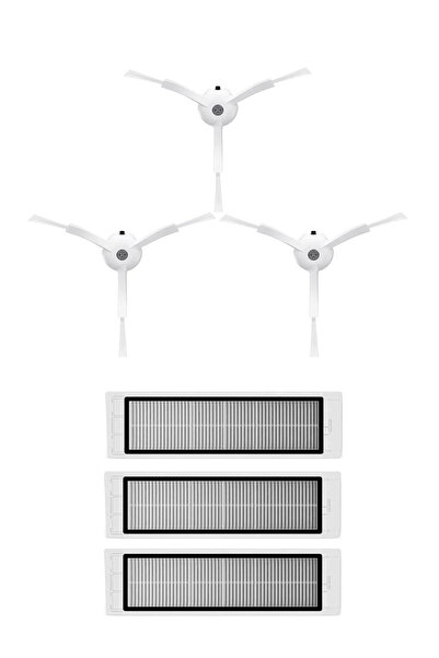 LİN GRUP Set de 6 piese de schimb compatibile cu aspiratorul robot Xiaomi (Gl...