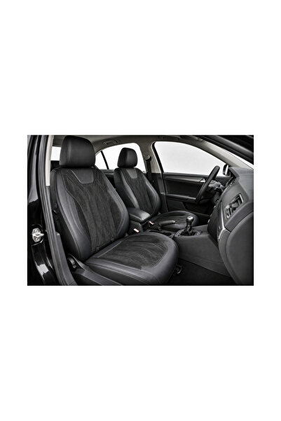 ART Huse scaune auto universale Premium 9D negre imitatie piele material tip ...