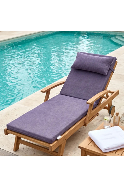 TextiLici Saltea Sezlong Premium 2 Segmente, Material Oxford 300g/mp, Husa De...