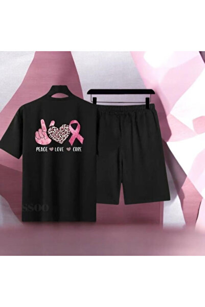 bellanova Unisex Printed T-Shirt and Shorts Set