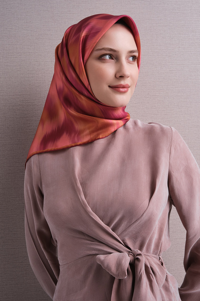 Armine وشاح حرير سورا 2026-2027 - خريف وشتاء-ASM9605ASM - 50