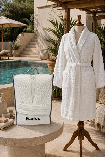 Özdilek Bathrobe Fresh White Size L