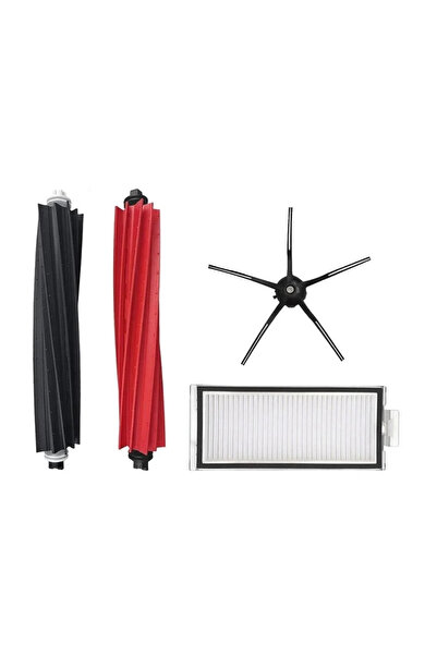 LİN GRUP Set de 4 piese de schimb compatibile cu aspiratorul robot Roborock Q...