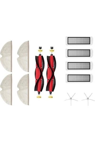 LİN GRUP Set de 12 piese de schimb compatibile cu aspiratorul robot Roborock ...