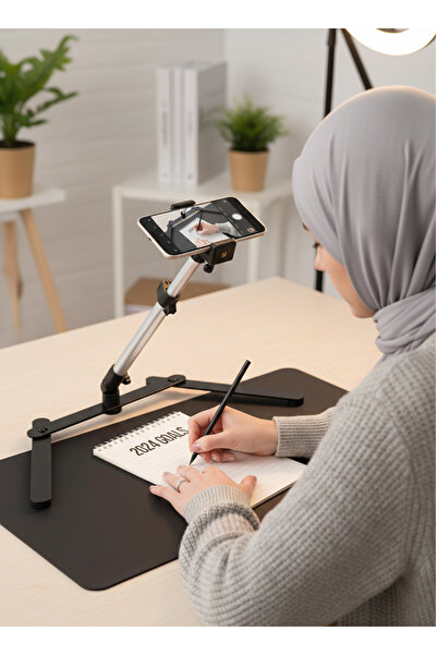 Generic حامل هاتف علوي قابل للطي لتسجيل الفيديو والبث المباشر وتصوير المنتجات...