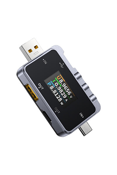 FNIRSI Tester USB Fnac-28 USB-C USB-A pentru verificarea lungimii cablului și...
