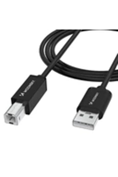 WOZINSKY Cablu USB-B la USB-A 480Mb/s pentru imprimantă și scaner 1M Negru