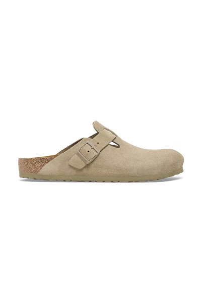 Birkenstock Boston Vl Khaki Unisex Slippers 1025844 Juststep