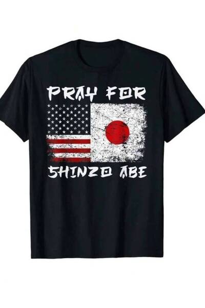 26LIK Pray Tshirt RIP MR. Shinzo Abe Tee Thank You For The Memories 1954-2022...